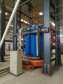 Lifting optical glass precision annealing furnace